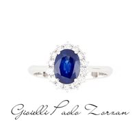 Ring Zorzan Gioielli Woman in White Gold Zaffiro 1.56 Ct ANPZ2509 - ANPZ2509